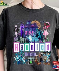 Vintage The Haunted Mansion Shirt Wdw Disneyland Hoodie Sweatshirt