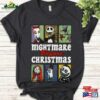 Vintage The Nightmare Before Christmas Characters Shirt Jack Skellington Sally Sweatshirt T-Shirt