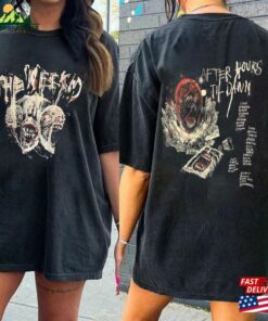 Vintage The Weeknd T-Shirt Hip Hop Music Shirt Starboy After Hours Album Merch Thcl290923 Classic Sweatshirt