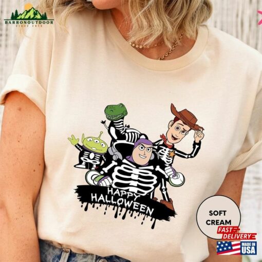 Vintage Toy Story Characters Halloween Shirt Disney T-Shirt Classic