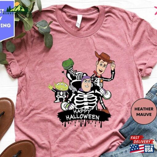 Vintage Toy Story Characters Halloween Shirt Disney T-Shirt Classic
