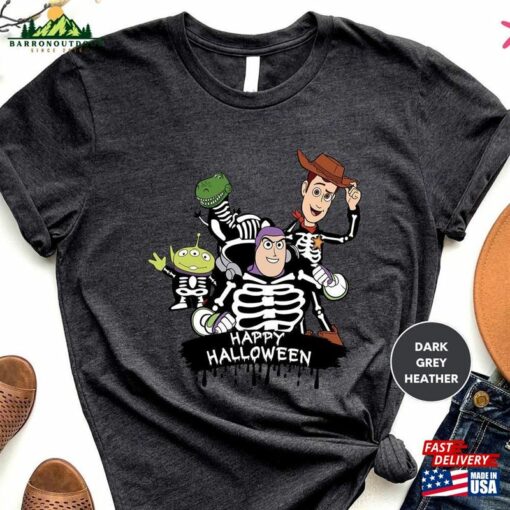 Vintage Toy Story Characters Halloween Shirt Disney T-Shirt Classic