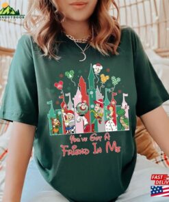 Vintage Toy Story Christmas Shirt Family Vacation Unisex Hoodie 3