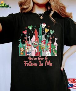 Vintage Toy Story Christmas Shirt Family Vacation Unisex Hoodie 4