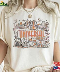 Vintage Universal Halloween Shirt Horror Nights T-Shirt Unisex Vintage Universal Halloween Shirt Horror Nights T-Shirt Unisex