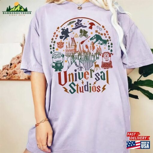 Vintage Universal Studios Comfort Color Shirt Retro Orlando Unisex T-Shirt Disney Trip 2023 Classic Hoodie
