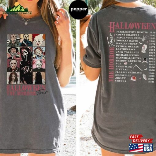 Vintage Universal Studios Halloween Horror Nights Shirt Scary Movie T-Shirt Classic