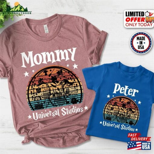 Vintage Universal Studios Shirt Disney Trip 2023 Family Vacation Sweatshirt Classic
