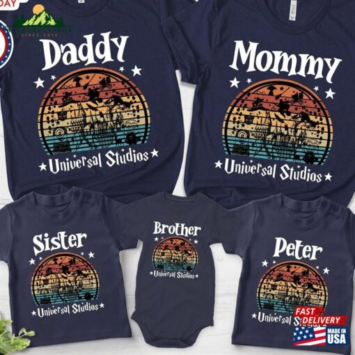 Vintage Universal Studios Shirt Disney Trip 2023 Family Vacation Sweatshirt Classic