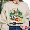 Vintage Walt Disney World Christmas Shirt Family Vacation 2023 Classic Sweatshirt