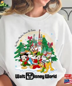 Vintage Walt Disney World Christmas Shirt Family Vacation 2023 Classic Sweatshirt 4