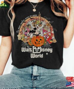Vintage Walt Disney World Halloween Shirt Disneyworld Mickey Classic Unisex