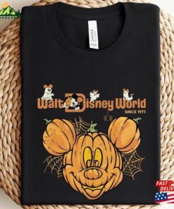 Vintage Walt Disney World Halloween Shirt Disneyworld Mickey Hoodie T-Shirt