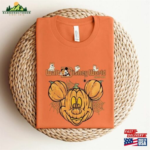 Vintage Walt Disney World Halloween Shirt Disneyworld Mickey Hoodie T-Shirt