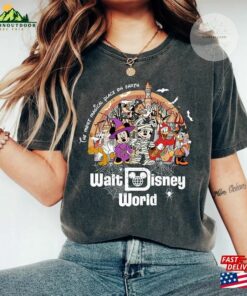 Vintage Walt Disney World Halloween Shirt Mickey’s Not So Scary Sweatshirt T-Shirt