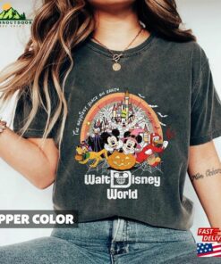 Vintage Walt Disney World Halloween Shirts Mickey And Friends Shirt Unisex Sweatshirt