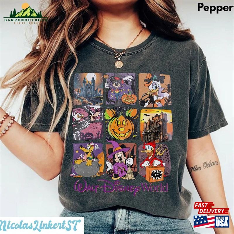 Vintage Walt Disneyworld Comfort Colors Shirt Mickey Ghost Halloween Disneyland Sweatshirt Hoodie Vintage Walt Disneyworld Comfort Colors Shirt Mickey Ghost Halloween Disneyland Sweatshirt Hoodie