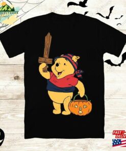 Vintage Winnie Pooh Halloween Shirt Nightmare On The Main Street Disney Unisex Classic 3