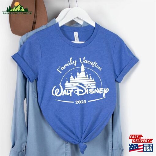 Walt Disney Family Vacation 2023 2024 Matching T-Shirts I Trip Shirts Tees For Men Women Sweatshirt Classic