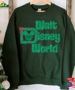 Walt Disney World Wreath Christmas T Shirt Classic Unisex 3