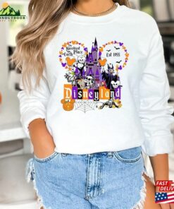 Walt Disney’s Disneyland Halloween Est 1955 Shirt The Spookiest Place On Earth T-Shirt Hoodie