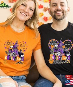 Walt Disneys Disneyland Halloween Est 1955 Shirt The Spookiest Place On Earth T Shirt Hoodie 3