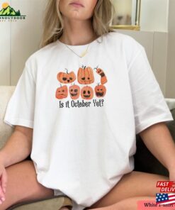 Watercolor Pumpkin Halloween Shirt Fall Pumpkins Sweatshirt Cute T-Shirt Classic