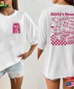 Welcome To Harrys House Shirt Harry Merch Tee Shirts Classic Unisex