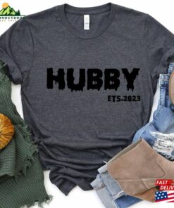 Wifey Est 2023 Hubby Halloween Shirt Unisex Sweatshirt 4