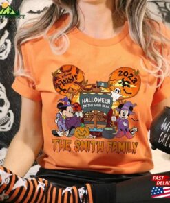 Wish Cruise Halloween On The High Seas Shirt Personalized Matching Family Sweatshirt Hoodie