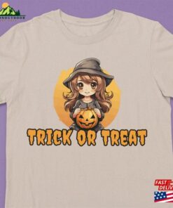 Witch Trick Or Treat Halloween Shirt Unisex Sweatshirt