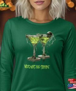 Witches Be Sippinhalloween T Shirt Funny Shirt Unisex 4