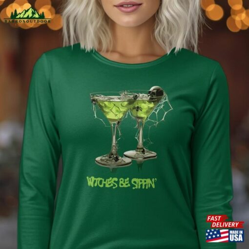 Witches Be Sippin’halloween T-Shirt Funny Shirt Unisex