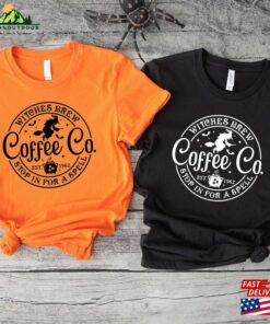 Witches Brew Coffee Co Sweatshirt Halloween Fall Unisex Hoodie 3