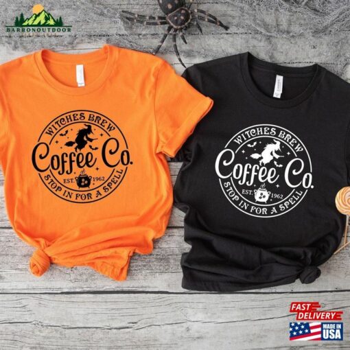 Witches Brew Coffee Co Sweatshirt Halloween Fall Unisex Hoodie