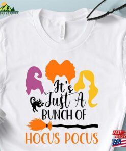 Witches Halloween Shirt It’s Just A Bunch Of Hocus Pocus Sisters Party I744 Classic Hoodie