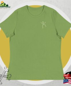 Womens Relaxed Dancing Skelton T Shirt Hoodie Sweatshirt 4