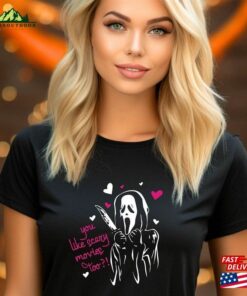 You Like Scary Movies Too Shirt Ghosts Face Scream T-Shirt Gift Unisex Sweatshirt