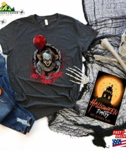 You’ll Float Too Pennywise Evil Clown Classic 80 S Horror Shirt Sweatshirt Unisex