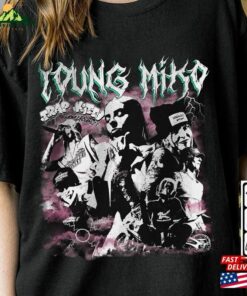 Young Miko Rap Shirt Trap Kitty World Tour 2023 Vintage 90S Y2k Sweatshirt Hoodie