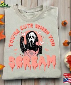 You’re Cute When Scream Shirt Horror Movie Unisex T-Shirt