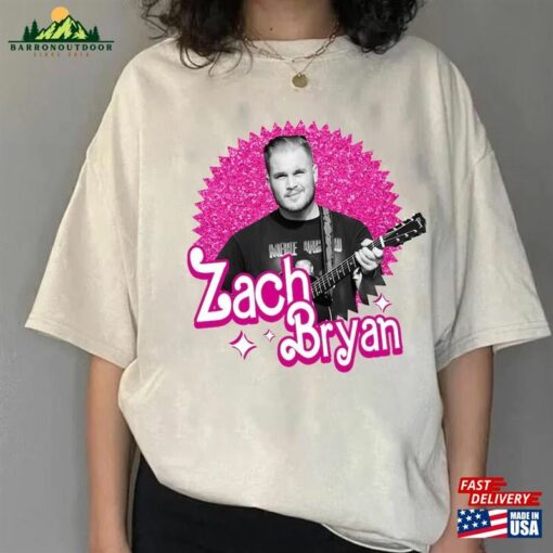 Zach Bryan Barbi T-Shirt Burn Tour Shirt Cowboy Country Music Hoodie