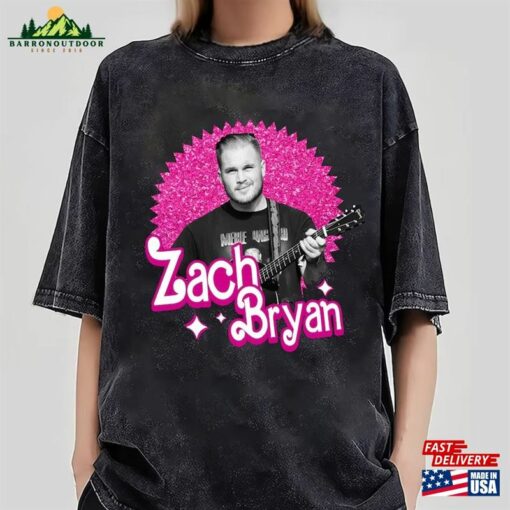 Zach Bryan Barbi T-Shirt Burn Tour Shirt Cowboy Country Music Hoodie