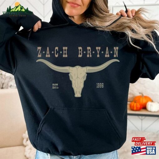 Zach Bryan Est 1996 Sweatshirt Hoodie Bullhead Unisex T-Shirt