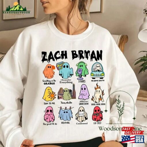 Zach Bryan Sweatshirt Hoodie Unisex T-Shirt Halloween Merch