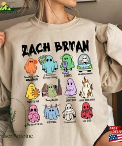 Zach Bryan Sweatshirt Hoodie Unisex T-Shirt Halloween Merch