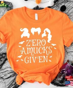 Zero Amucks Given Shirt Halloween Party Shirts Hocus Pocus Classic Hoodie