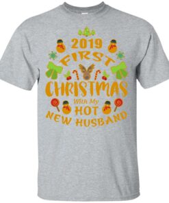 2019 First Christmas With my New Husband Shirt Sweatshirt Long Sleeve Hoodie Tank Mug 2019 First Christmas With my New Husband Shirt Sweatshirt Long Sleeve Hoodie Tank Mug