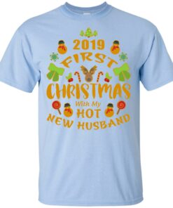 2019 First Christmas With my New Husband Shirt Sweatshirt Long Sleeve Hoodie Tank Mug 4 2019 First Christmas With my New Husband Shirt Sweatshirt Long Sleeve Hoodie Tank Mug 5