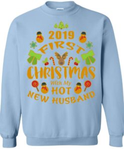 2019 First Christmas With my New Husband Sweatshirt Shirt Sweatshirt Long Sleeve Hoodie Tank Mug 4 2019 First Christmas With my New Husband Sweatshirt Shirt Sweatshirt Long Sleeve Hoodie Tank Mug 5